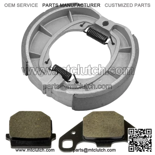 Front Brake Pads and Rear Shoes for Suzuki AH80 1992, AN125HK 2006 2007 2008 - Image 4