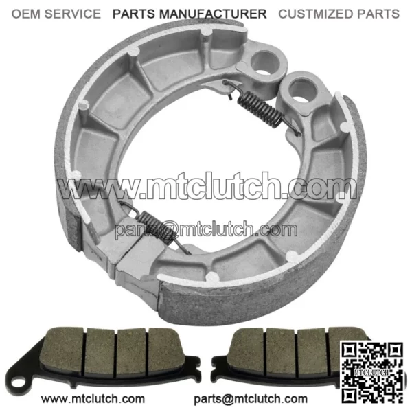 Front Brake Pads & Rear Brake Shoes for Honda VT600 Shadow 600 1993-2000 - Image 4