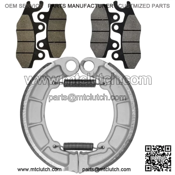 Front & Rear Brake Pads Shoes for Kawasaki KLF300 Bayou 300 4X4 2001-2005