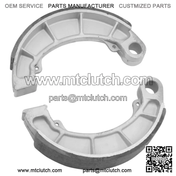 Rear Brake Shoes for Honda TRX420FPM TRX420TE TRX420TM Fourtrax Rancher 2007-18 (For: Honda) - Image 4