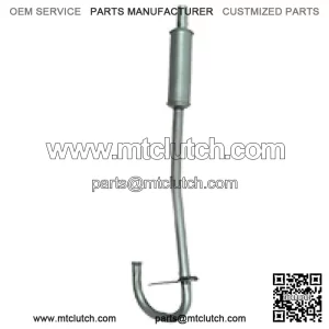 New Vertical one-piece muffler & pipe asm, Fits Ford 2N, 8N, 9N Tractor P/N M200