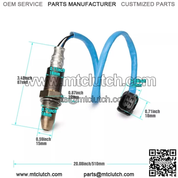 Oxygen sensor (front) 36531-RLC-J01  for Honda City GB6/8 - Image 2