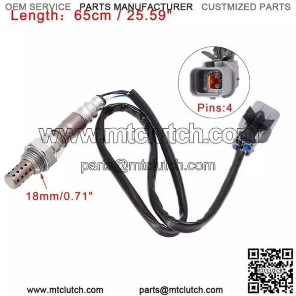 Oxygen sensor (rear left) 1588A147 for Mitsubishi Outlander 06 3.0L - Image 3