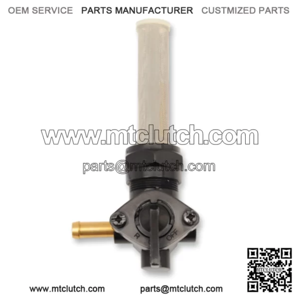 Black High Flow 22mm Fuel Petcock Harley Oem 62167-81 Bobber Custom Chopper (For: Harley-Davidson)