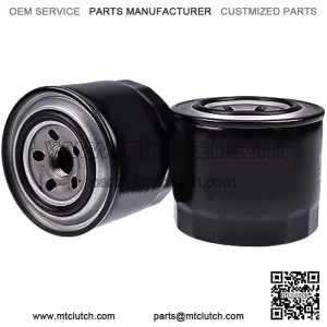 2PCS Fuel Filter MIU800645 Compatible with John Deere 35 50 D 110 790 997 1570 1575 1580 1585 1600 2520 2720 3005 3032 3038 E 3120 3320 3520 3720 4005 4049M 4105