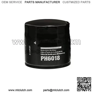 Extra Guard PH6018 Motorcycle Replacement Oil Filter, Fits Select Aprilia, Artic Cat, Kymco, and Suzuki Models