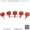 5PCS Ignition Key RE183935 RE71557 Key Replacement for JD Farm Tractor 3120 3320 3720 4210 4320 4510 4710 5045E 5103 5203 7130 7230 - Image 2