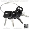 AM131841 Ignition Keys 131841 AM101600 Compatible with John Deere Gator CS/CX/HPX 4X2 4X4 6X4 300 400 X400 X500 GX GT LX Series 130 160 165 240 245 Lawn Mower Tractor AUC12681 AM102439 TCA24616 (4)