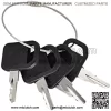 AM131841 Ignition Keys 131841 AM101600 Compatible with John Deere Gator CS/CX/HPX 4X2 4X4 6X4 300 400 X400 X500 GX GT LX Series 130 160 165 240 245 Lawn Mower Tractor AUC12681 AM102439 TCA24616 (4) - Image 5