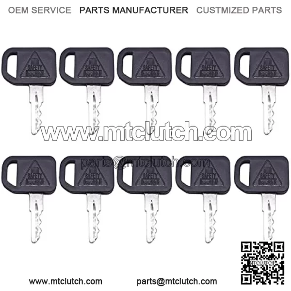 10 Pcs Ignition Keys AM131841 for John Deere 300 400 GT GX LX Series 130 160 165 Gator 4X2 6X4 Gator Key - Image 2