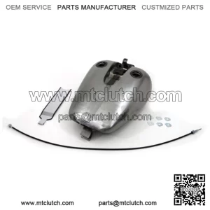 Bobbed 4.0 Gallon Gas Fuel Tank One Piece Speedo Harley Evo Touring FLT 80-99 (For: Harley-Davidson)