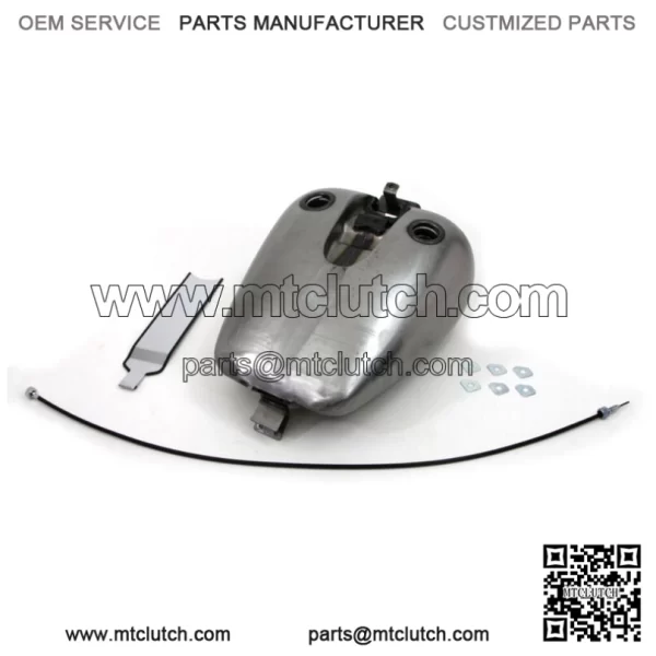 Bobbed 4.0 Gallon Gas Fuel Tank One Piece Speedo Harley Evo Touring FLT 80-99 (For: Harley-Davidson)
