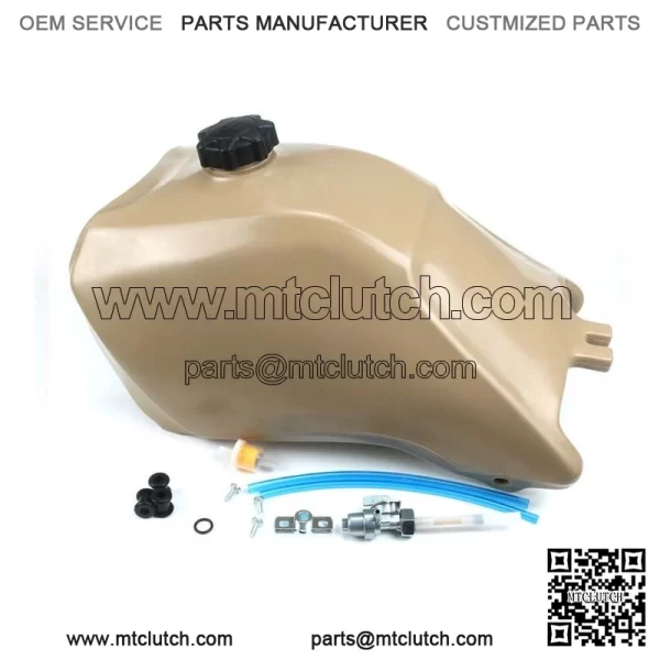 For Honda TRX300 TRX 300 93-2000 plastic gas fuel tank fourtrax with petcock For: Honda