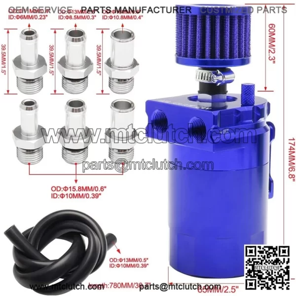 05008 Oil Breather #Blue - Image 4