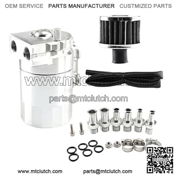 05008 Oil Breather #Silver