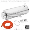 05013 Engine Oil Breather # Silver