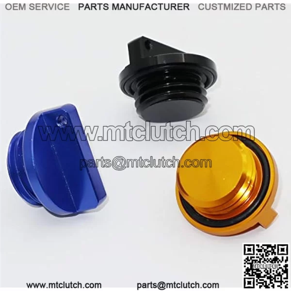 Engine Oil Filler Cap Plug For Yamaha R1 R3 R6 FZ1 FZ6/R FZ07 FZ8 FJR1300 MT01 MT07 YFM600 FZR FZS TDM XVS650 TZ250 blue - Image 3