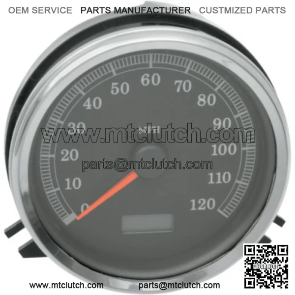 Black Electronic Analog MPH Speedometer Speedo Harley 96-03 Softail Road King (For: Harley-Davidson)