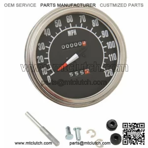 1:1 Ratio Speedometer Speedo Harley Shovelhead 1962-1980 FL & 1971-1972 FX (For: Harley-Davidson)