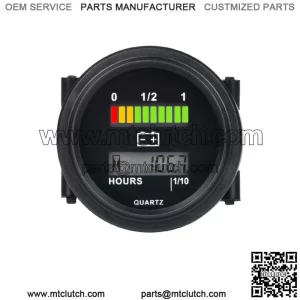 12/24V 36V 48/72V Battery Indicator Hour Meter Gauge For Golf Cart Marine SUV