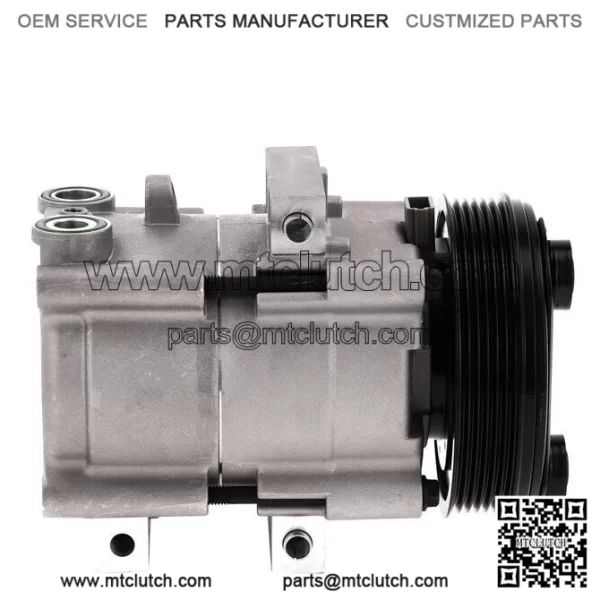 A/C Compressor FS10 type with PV6 Clutch fits F-350 V10 6.8L 02-07