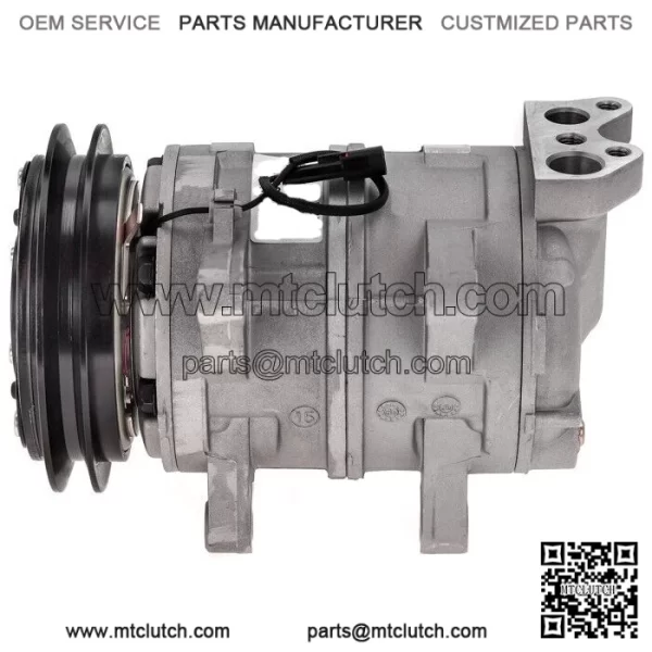 New AC Compressor DKS15CH replacement Fits: 2001-2005 Isuzu NPR / NPR-HD L4 4.8L