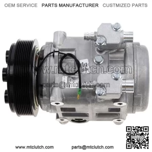 A/C Compressor fits Tama OEM TM31 8 Groove 12 Volt