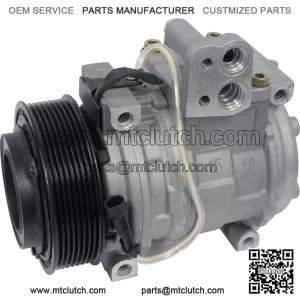 John Deere Tractor AC A/C Compressor With Clutch Replaces:Denso 10PA15C Type