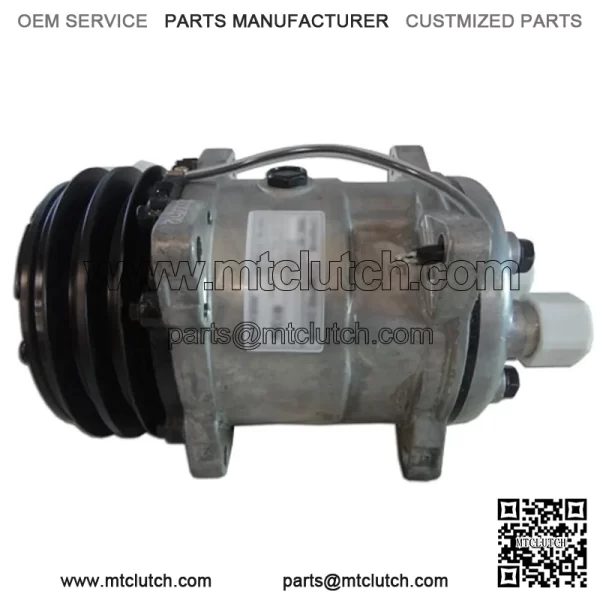 E8NN19D629AA AC Compressor Sanden Style With Clutch Fits Ford New Holland