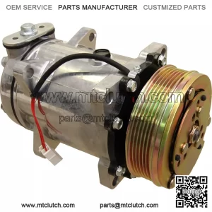F0NN19D629AA Compressor Sanden SD510 Style for Ford/New Holland 5640 ++ Tractors