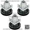 918-0625B Spindle Assembly for Cub Cadet/MTD 46" Decks LT1045 LT1046 i1046 618-0660 618-0660A 618-0660B 918-0660 918-0660A (3 Pack)