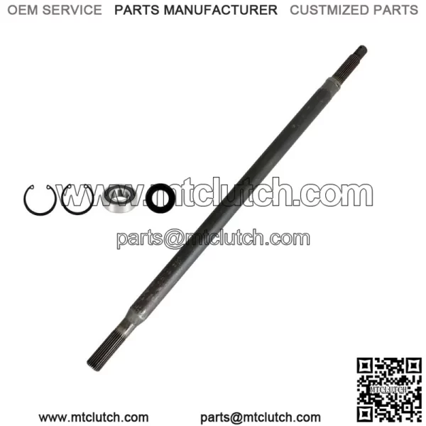 Rear Axle Shaft W/ Bearing Seal Kit  Driver Side For 1994.5+ EZGO TXT electric