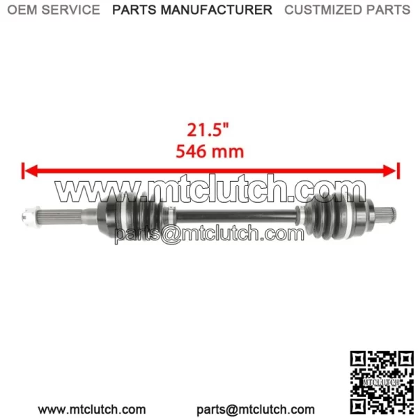 Front Rear Left and Right CV Joint Axle fits Polaris Sportsman 570 2015 - 2017 For: Polaris Sportsman 570 - Image 3