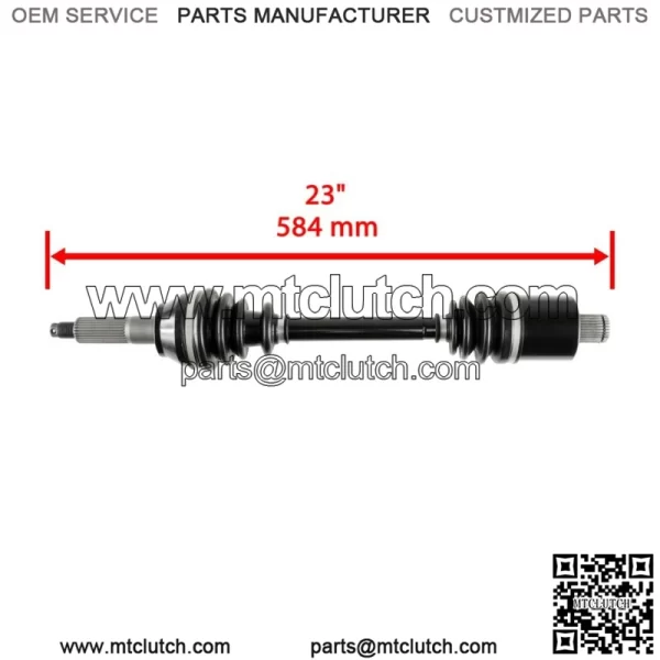 Front Rear Left and Right CV Joint Axle fits Polaris Sportsman 570 2015 - 2017 For: Polaris Sportsman 570 - Image 4