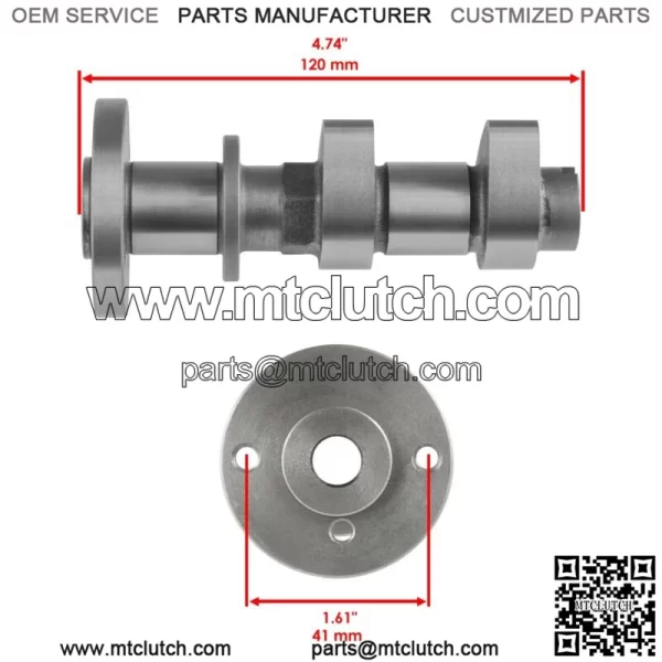 Exhaust & Intake Camshafts w/ Decompression for Polaris Sportsman 570 EPS 2015 For: Polaris Sportsman 570 - Image 3