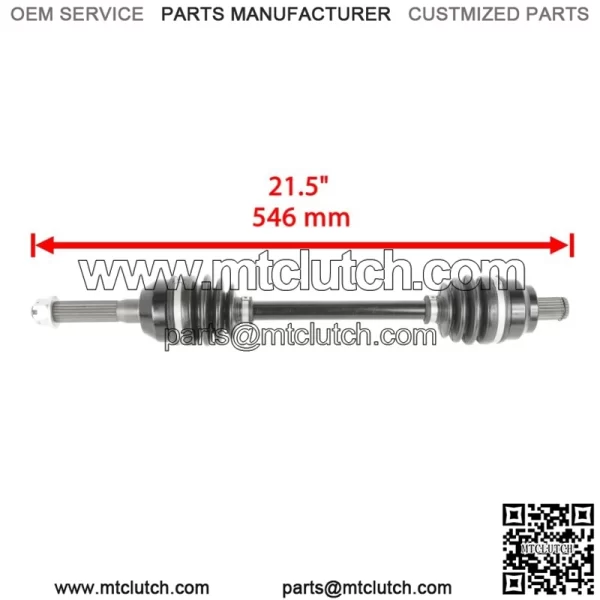 Front Left and Right CV Joint Axle Shaft for Polaris Sportsman X2 570 2015-2017 - Image 3