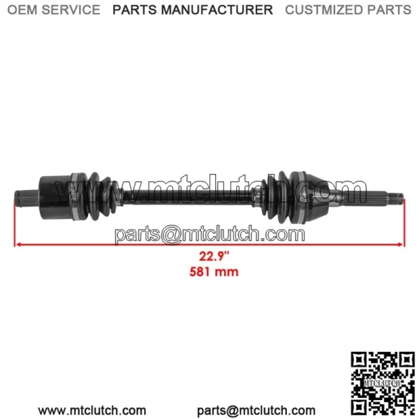 Front CV Joint Axle And Ball Bearing For Polaris Sportsman 570 Utility EPS 2019 For: Polaris Sportsman 570 - Image 2