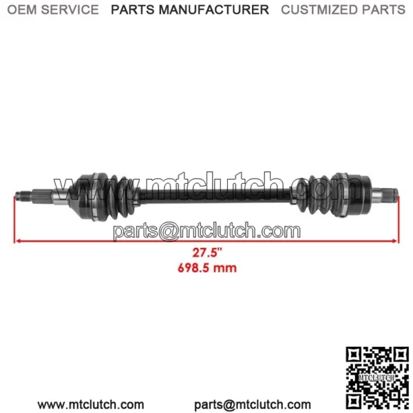 Front Right CV Axle For Kawasaki Teryx 800 KRF800 LE 2014-2021 For: More than one vehicle - Image 2