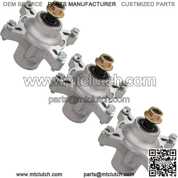 Set of 3 Deck Spindle Assembly for Exmark  TimeCutter SS5000 5060 4235 4260