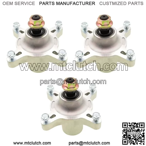 Set of 3 Deck Spindle Assembly for Exmark  TimeCutter SS5000 5060 4235 4260 - Image 3