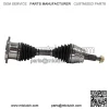 CV Axle For 2001-2010  Silverado 2500 HD Front Left or Right 4WD (For: More than one vehicle) - Image 4