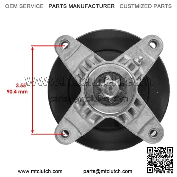 2 Spindle Assembly W/Pulley For Troy Bilt Tb2450 HOrse Mustang XP Rzt 50in Deck - Image 3