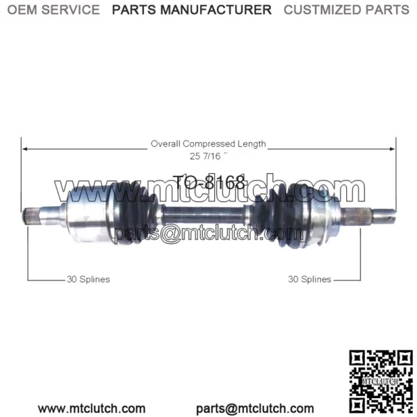 Front Left Driver Side CV Axle Shaft For 2003-2019 Toyota 4Runner (For: Toyota)