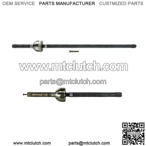 For Toyota Pickup 4Runner Land Cruiser 79-87 4WD 2 Front CV Axle Shafts Set (For: Toyota)