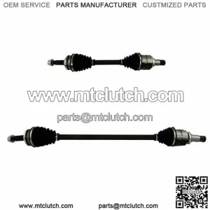 Front Axle Shaft Set fits Toyota Prius Plug-In 2012-2015 27CVGJ (For: Toyota)