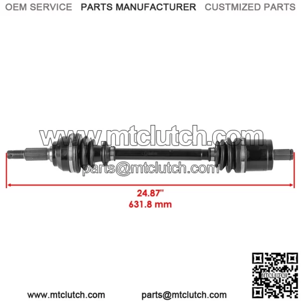 Front Right CV Axle For John Deere 4X2 4X4 HPX (Gas) (040001 - 090000)