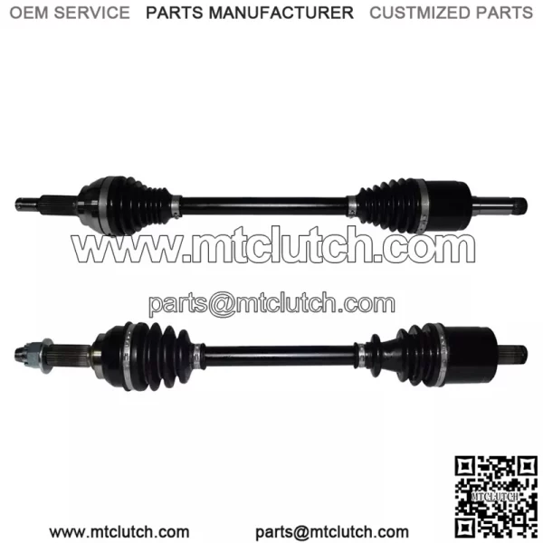 For John Deere Gator HPX 4x4 Pair of GSP CV Axle Assemblies Drive Axle Kit GAP