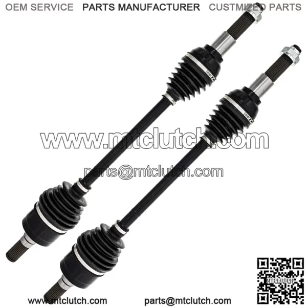 Rear Drive Shaft CV Axle for Yamaha Wolverine X2 X4 BAR-2531H-00-00 2 Pack