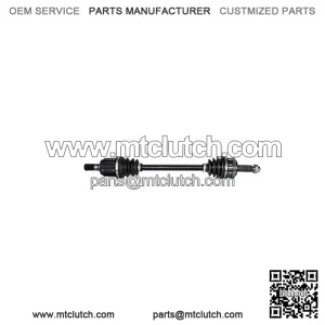 For Hyundai Elantra Coupe & Elantra GT 2013 2014 Front Left Driver Side CV Axle Shaft - BuyAutoParts 90-04442N New