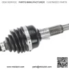 REAR CV DRIVE SHAFT ?C RIGHT ?C CFMoto OEM ?C 4060-280200-50000 - Image 2
